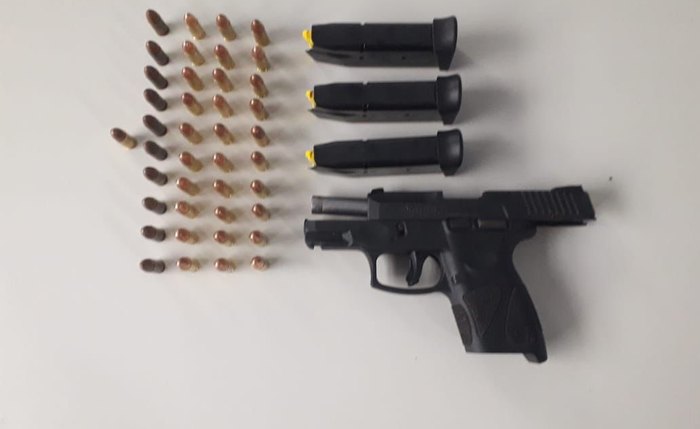 Arma apreendida Arma apreendida