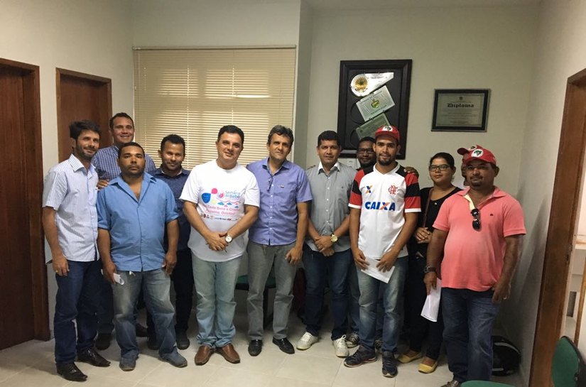 União: prefeito Kil recebe representantes do MST para socializar pautas