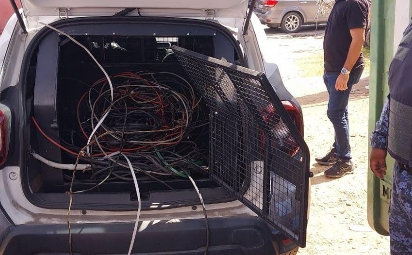 Nova lei endurece penas para furto e receptação de cabos; Maceió já soma mais de 7 km de fios furtados em 2025