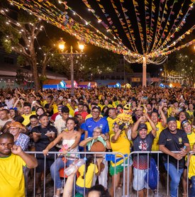 São João Massayó transmite jogo do Brasil e reúne música, cultura e torcida nesta quarta-feira (24)