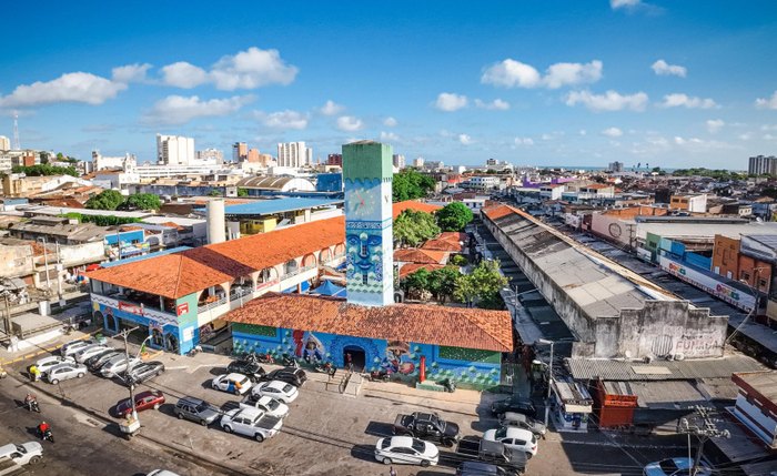 Mercado do Artesanato, no bairro da Levada