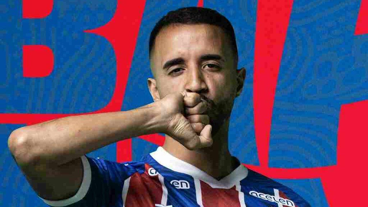 Bahia anuncia Caio Alexandre provocando Corinthians e Palmeiras: 'Voo para São Paulo cancelado'