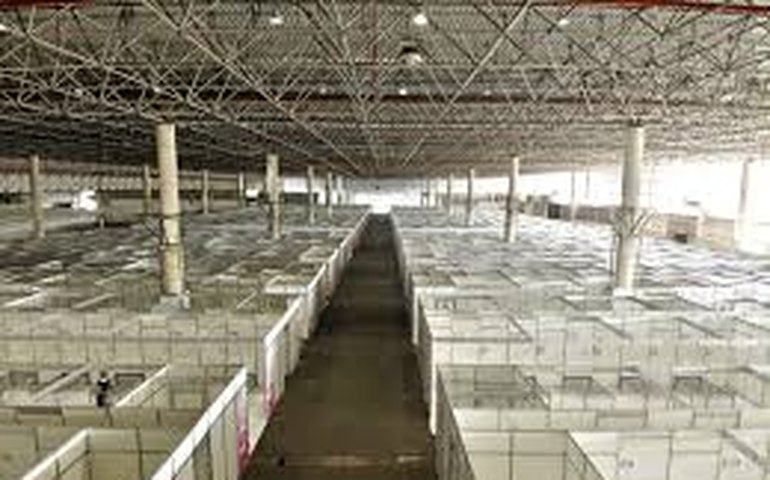 Hospital de Campanha Anhembi: um espaço onde óbitos ainda são exceção