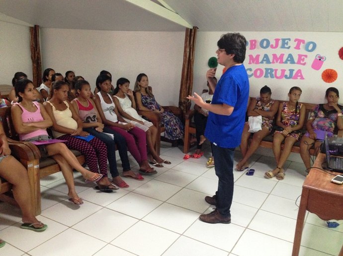Gestantes de Campo Alegre participam de palestra sobre parto normal