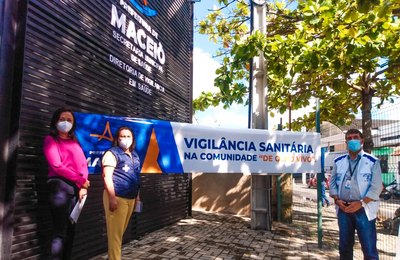 “Vigilância Sanitária na Comunidade” inicia ações educativas em Maceió
