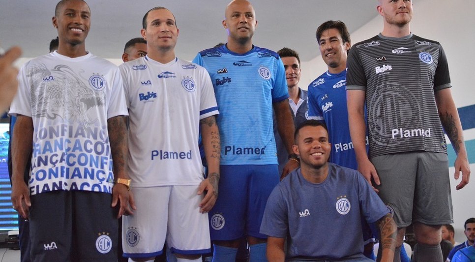Novos uniforme do Confiança / Foto: Assessoria de imprensa da Confiança