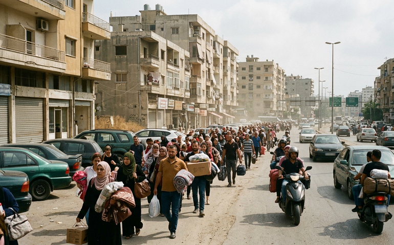 Alerta israelense força evacuação no sul de Beirute, diz correspondente do Sputnik