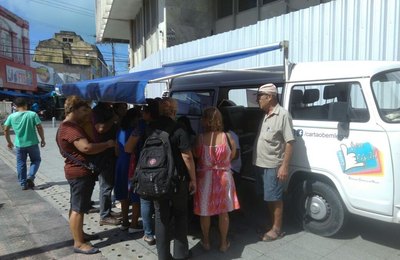 Ação no Centro emitiu 130 cartões Bem Legal no primeiro dia