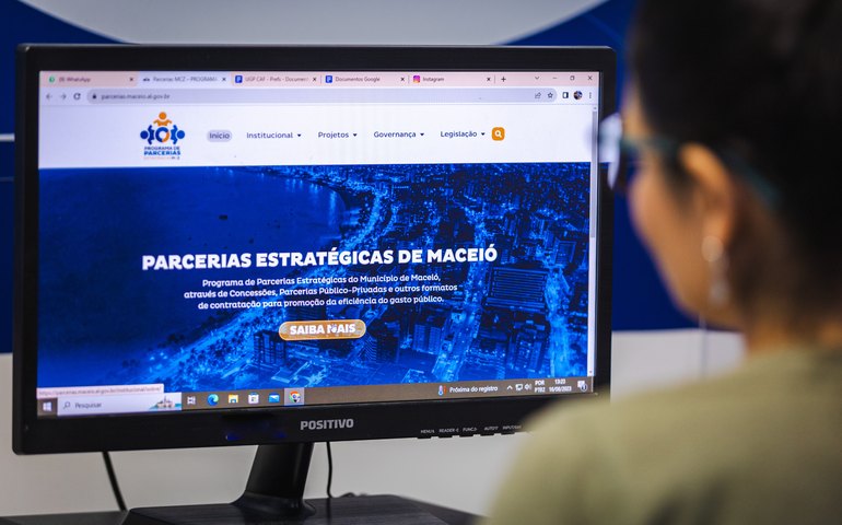 Prefeitura de Maceió lança site do Programa de Parcerias Estratégicas 