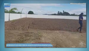 Plantação de Amendoim no cemitério: Adema notifica e multa Prefeitura de Moita Bonita 