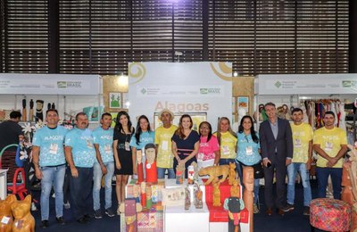 Arte popular alagoana faz sucesso no Salão do Artesanato