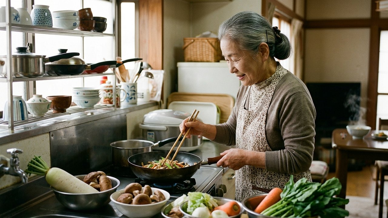 Cozinhar ao menos uma vez por semana pode reduzir risco de demência, revela estudo japonês