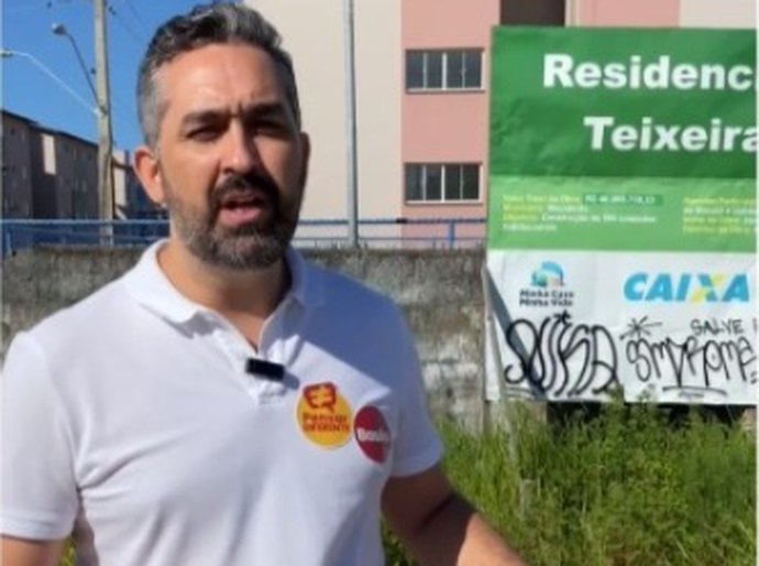 Basile Christopoulos denuncia atraso na entrega de residenciais em Santa Amélia