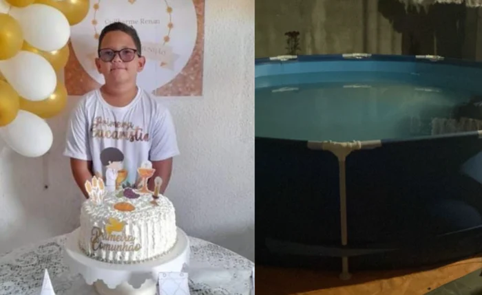 Guilherme Renan tinha 11 anos e supostamente morreu afogado