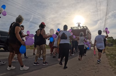 Caminhada reforça a importância da atividade física e promove qualidade de vida em Penedo