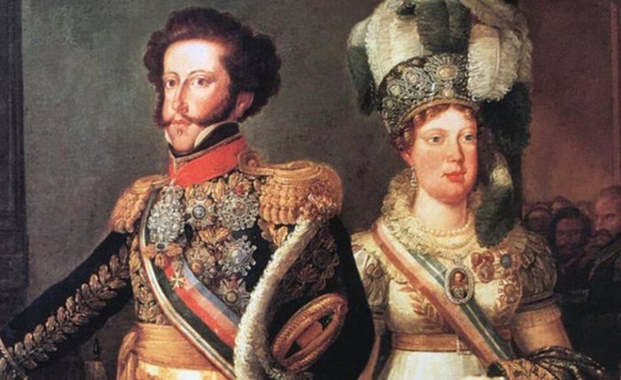 Dom Pedro I e Leopoldina Dom Pedro I e Leopoldina
