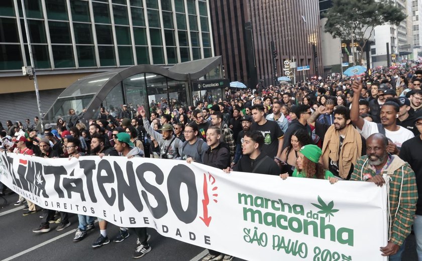 SP: Marcha da Maconha reúne público a favor da legalização da cannabis