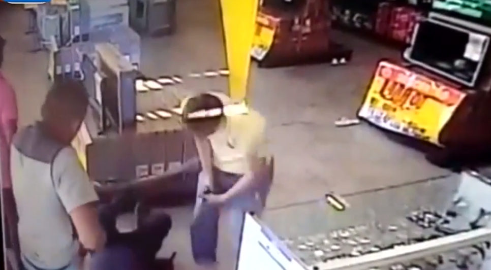 assalto supermercado