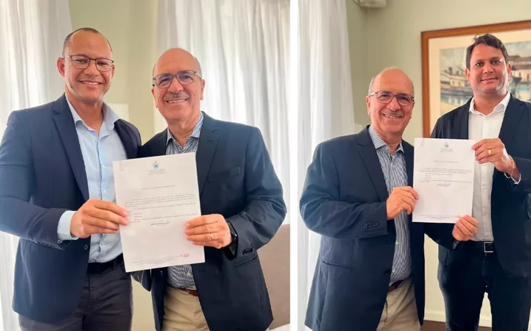 Prefeito Ronaldo Lopes empossa dois membros do primeiro escalão do governo