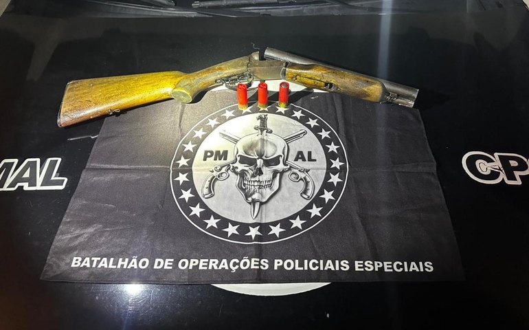 PMAL apreende 23 armas de fogo em ações de combate à criminalidade em Alagoas