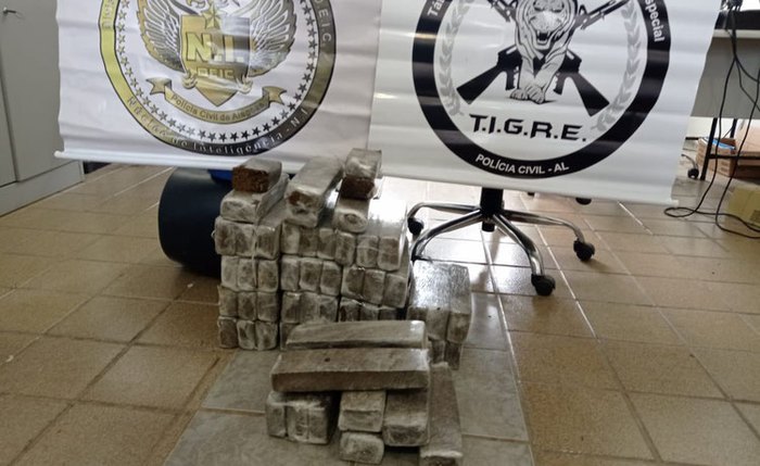 40kg de maconha apreendidos