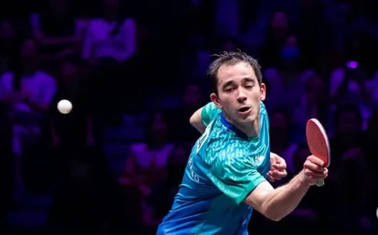 Hugo Calderano domina Alexis Lebrun e avança às semifinais da Copa do Mundo