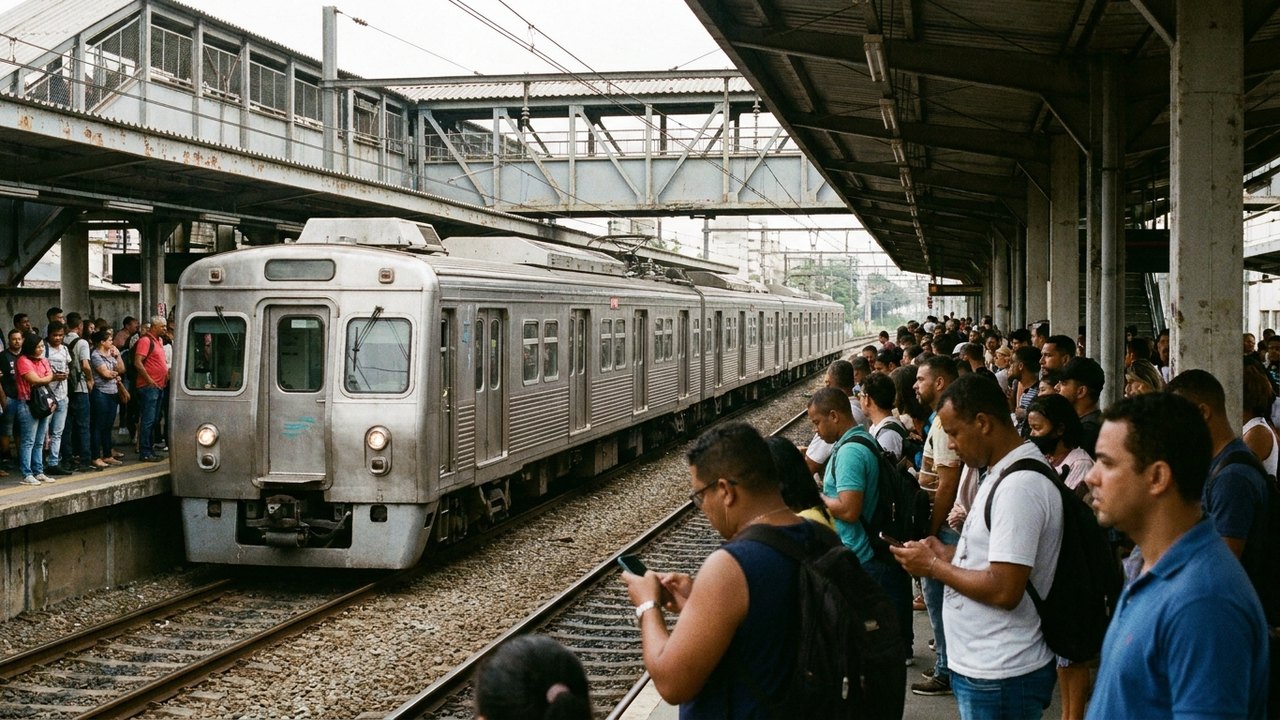 Calote de R$ 15 milhões deixado pela SuperVia pode afetar circulação dos trens no Rio