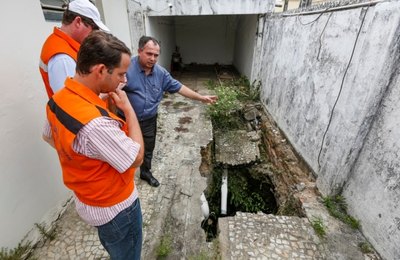 Representantes do governo federal, Estado e município vistoriam área no Pinheiro