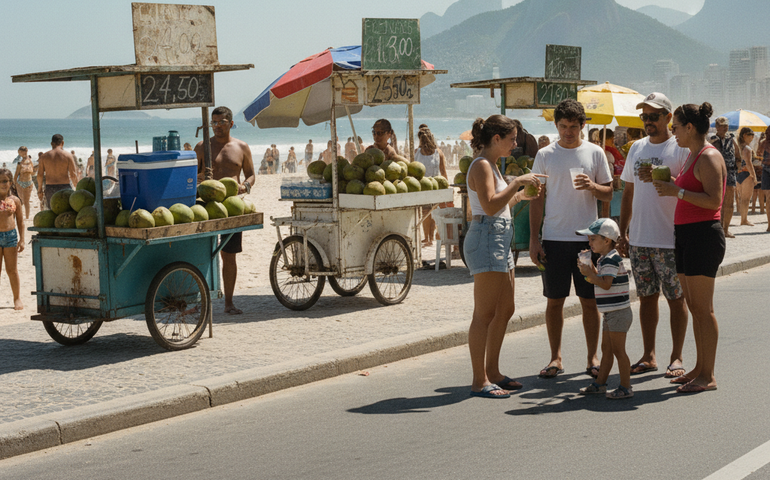 Banhistas aprovam tabelamento de preços nas praias do Rio e citam variação de valores