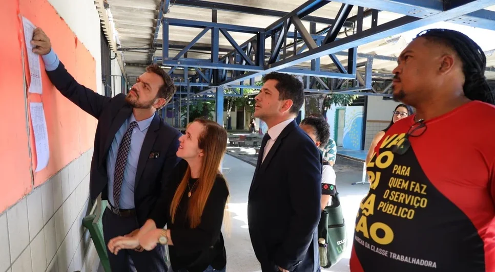 A fiscalização ocorreu após denúncias sobre a precariedade do ensino nas unidades visitadas. - Foto: MP/AL / Foto: A fiscalização ocorreu após denúncias sobre a precariedade do ensino nas unidades visitadas. - Foto: MP/AL