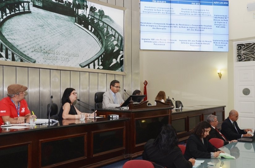 Deputados estaduais conhecem Plano Estadual de Saúde para os próximos 4 anos