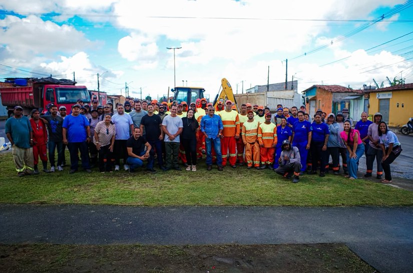 Prefeitura de Marechal recolhe mais de 24 toneladas de resíduos durante mutirão de limpeza no Conjunto Gislene Matheus