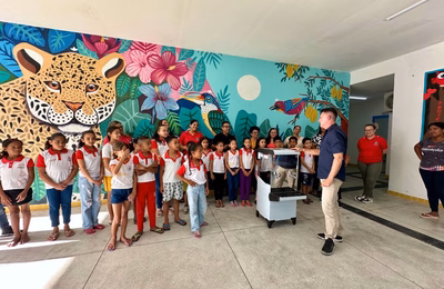Prefeitura de Penedo entrega equipamentos para escolas com melhor resultado no programa de incentivo à reciclagem