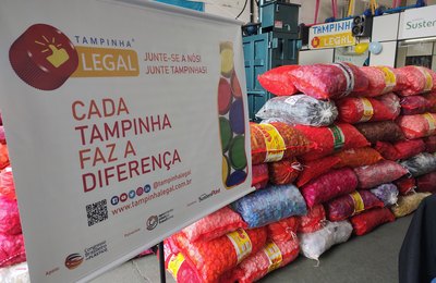 Segunda edição do desafio "Tampinha Legal Amigo da Paralisia Cerebral"