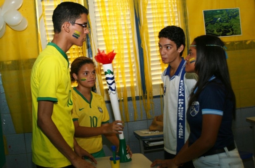 Estudantes do Cepa apresentam estudos sobre países olímpicos