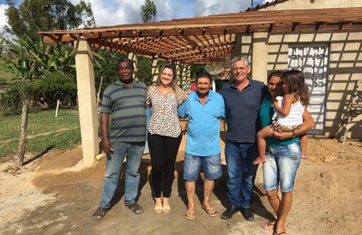 Prefeito Geo Cruz visita construção de novas moradias do Minha Casa Melhor, em Ibateguara