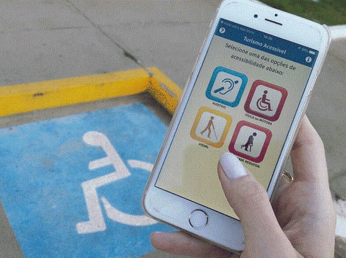 Turismo lança versões em inglês e espanhol de aplicativo de acessibilidade