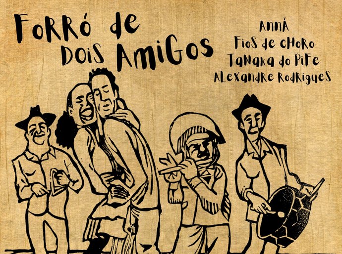 ANNÁ e Fios de Choro lançam o single “Forró de Dois Amigos”