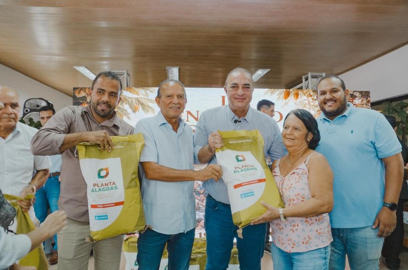 Maior programa de incentivo à produção de grãos de Alagoas vai entregar 850 toneladas de sementes em 2026