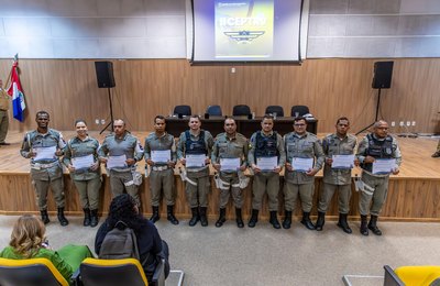 PM celebra 41 anos do BPRv e conclui curso de especialização