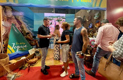 Falésias e Rio Gelado fazem de Jequiá da Praia destaque na Feira dos Municípios