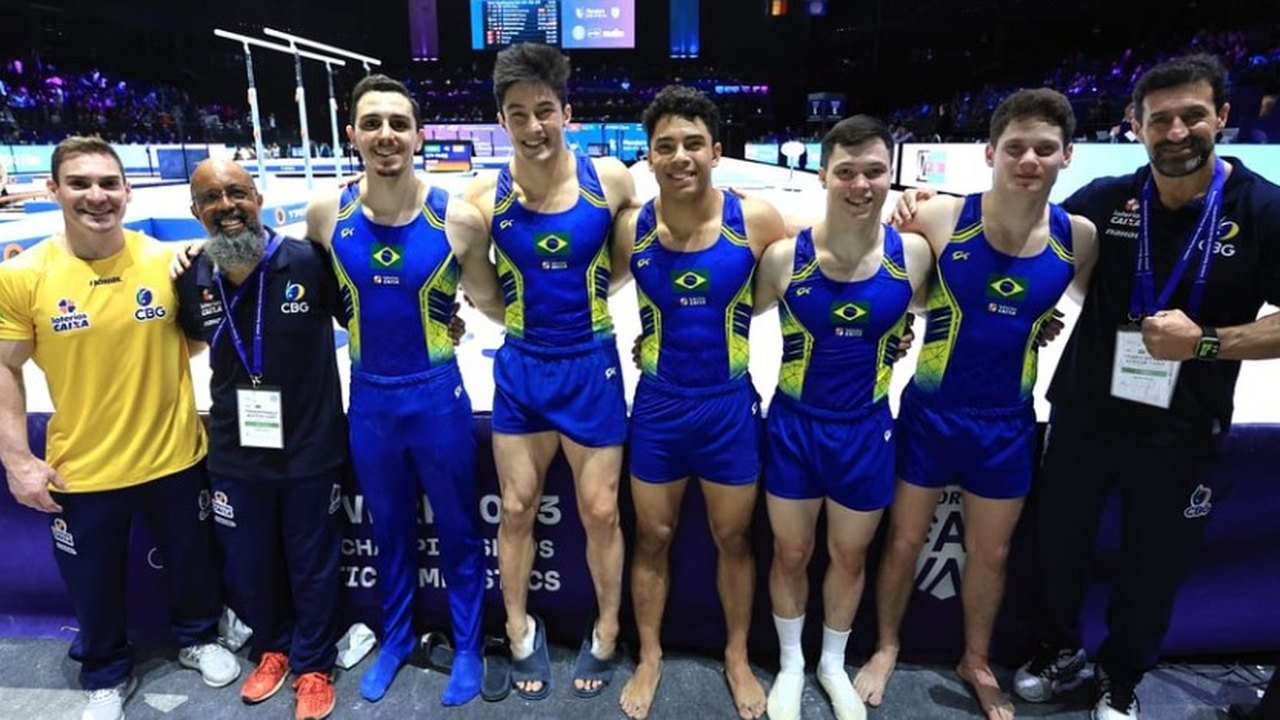 Brasil vai bem na qualificatória do Mundial de Ginástica e mira vaga olímpica