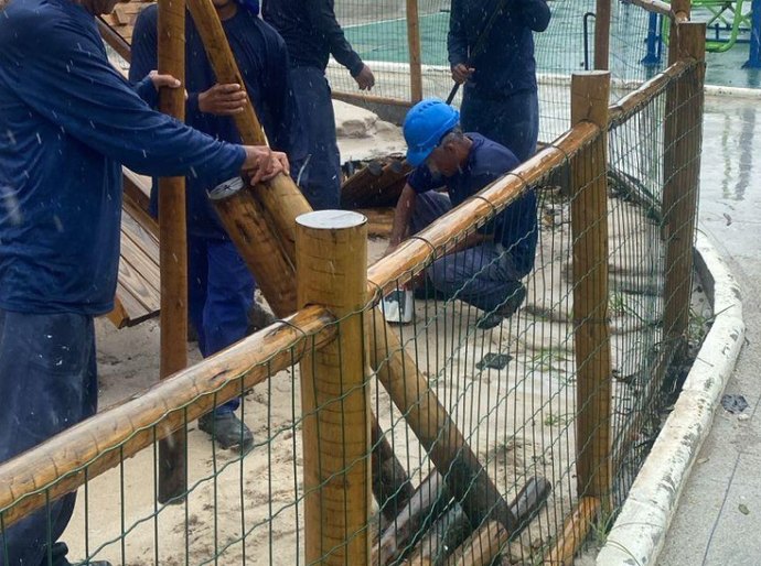 Prefeitura de Maceió recupera espaços de lazer danificados pelas chuvas