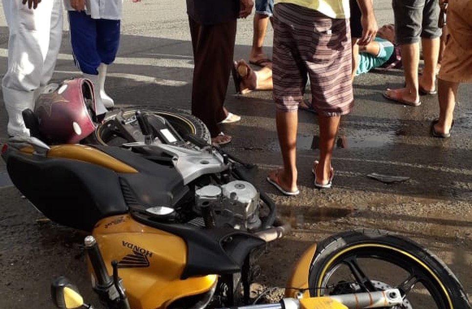 acidente de moto
