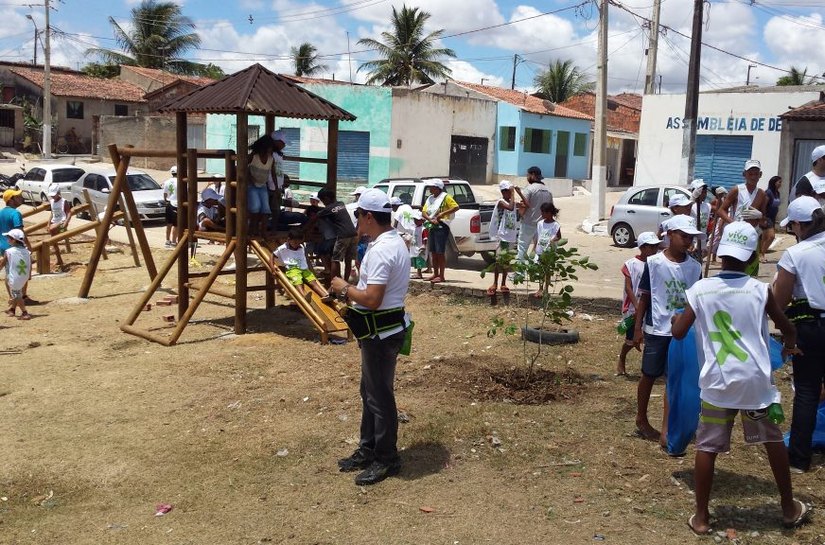 Parceira entre Prefeitura de Maceió e Vivo revitaliza Praça no Carminha
