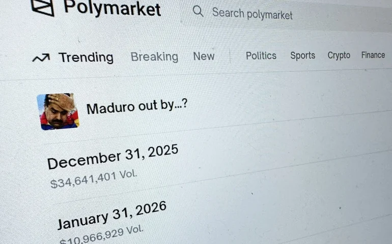 Soldado americano é acusado de usar informações confidenciais para ganhar US$ 400 mil em aposta na Polymarket sobre ataque a Maduro