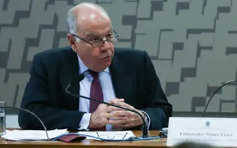 Mauro Vieira explica declarações de Lula sobre Israel no Senado