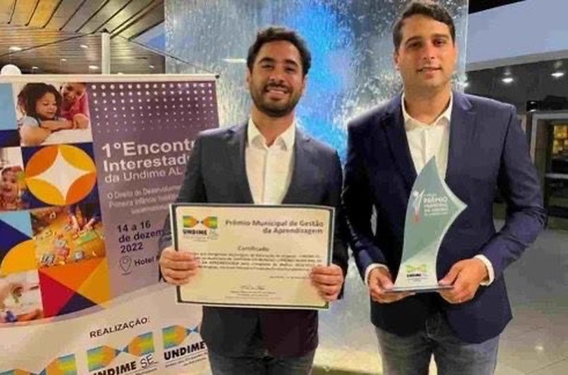 André Castro comemora resultado do Ideb de Santana do Mundaú