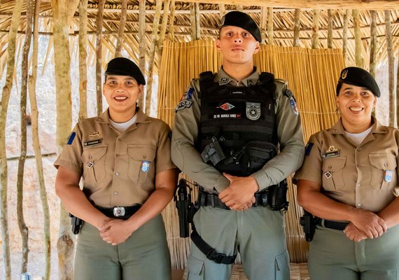 Militares indígenas unem suas raízes culturais ao serviço policial em Palmeira dos Índios