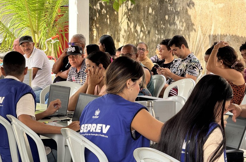 Seprev leva serviços essenciais do projeto 'Seus Direitos Vão Até Você' ao bairro Santos Dumont